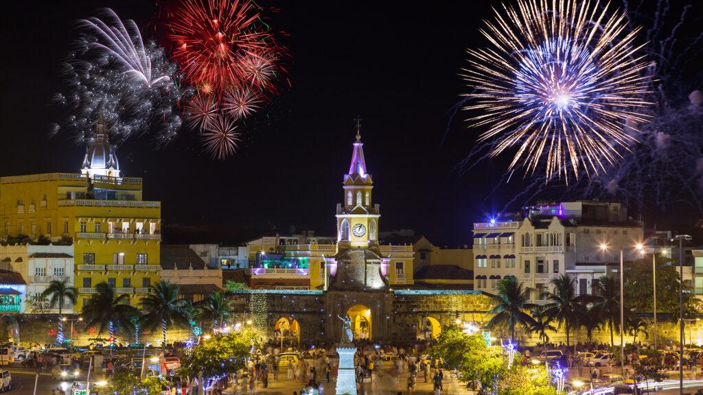 Ano Novo em Cartagena de Indias